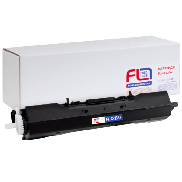 Тонер-картридж сумісний HP 33A (CF233A) Free Label (FL-CF233A)