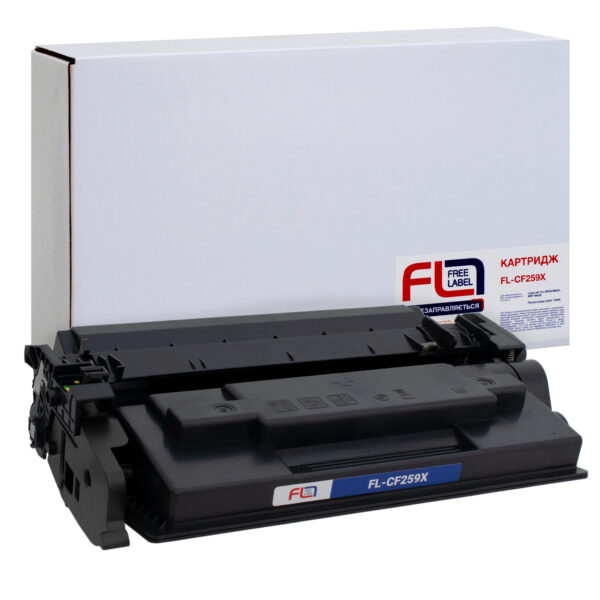 Картридж сумісний HP 59X (CF259X) Free Label (FL-CF259X)