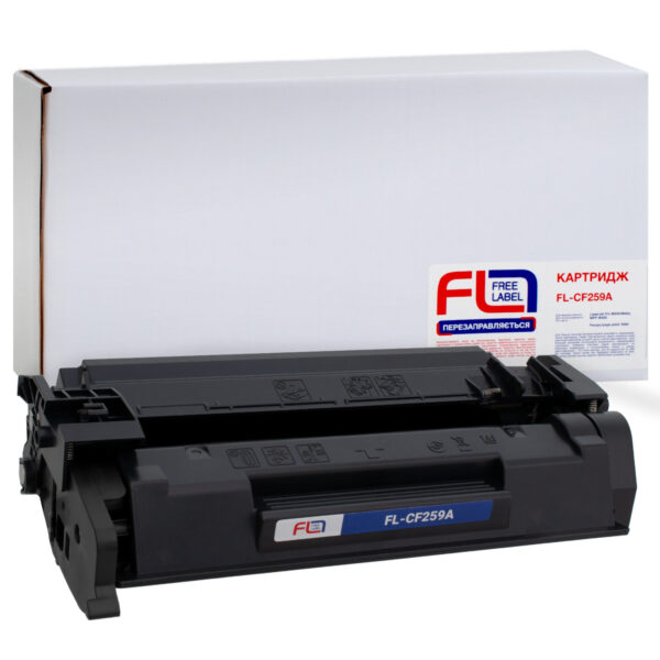 Картридж сумісний HP 59A (CF259A) Free Label (FL-CF259A)