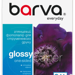 Фотопапір глянцевий 180 г/м2, A4, 20 арк Everyday Barva (IP-CE180-281)