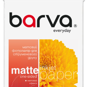 Фотопапір матовий 220 г/м2, 10x15 см, 60 арк Everyday Barva (IP-AE220-225)