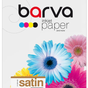 Фотопапір білий сатин 255 г/м2, А4, 20 арк Profi Barva (IP-V255-028)