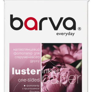 Фотопапір напівглянцевий 260 г/м2, 10x15 см, 100 арк Everyday Barva (IP-LE260-401)