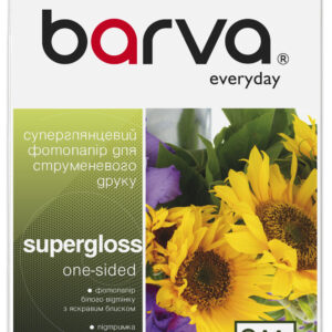 Фотопапір суперглянець 260 г/м2, A4, 60 арк Everyday Barva (IP-RE260-392)