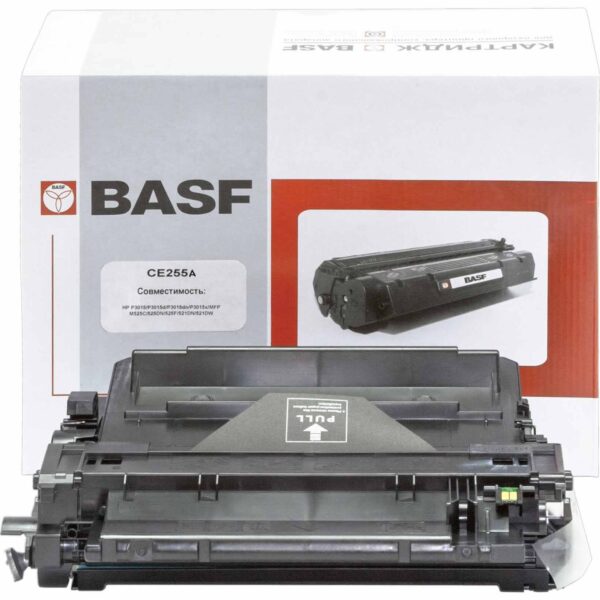 analog-hp-55a-ce255a-kartridzh-basf-basf-kt-ce255a Картридж тон. BASF для HP LJ P3015 аналог CE255A Black ( 6000 ст.) (BASF-KT-CE255A)