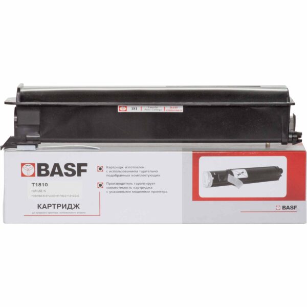 analog-toshiba-t-1810e-kartridzh-sovmestimyj-neoriginal-nyj-basf-basf-kt-t1810 Туба з тонером BASF для Toshiba E-Studio 181/182 аналог T-1810E Black ( 12000 ст.) (BASF-KT-T1810)