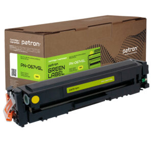 Картридж сумісний Canon 067 жовтий Green Label Patron (PN-067YGL)