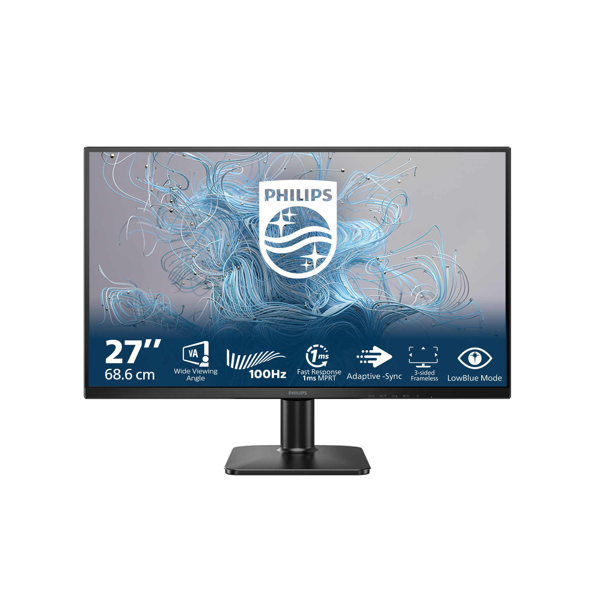Монітор VA 27",1920*1080,100 Гц,VGA,HDMI 27E2N1100L/00