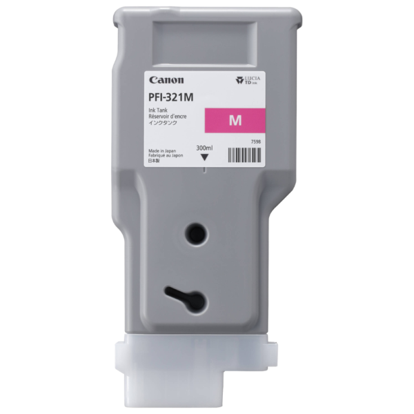 Чорнило малинове 300 мл для TM-250/350 PFI-321 Magenta (300 ml)