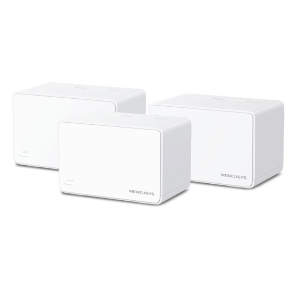 Домашня Mesh Wi-Fi система Mercusys(3шт у комплект і) Halo H80X(3-pack)