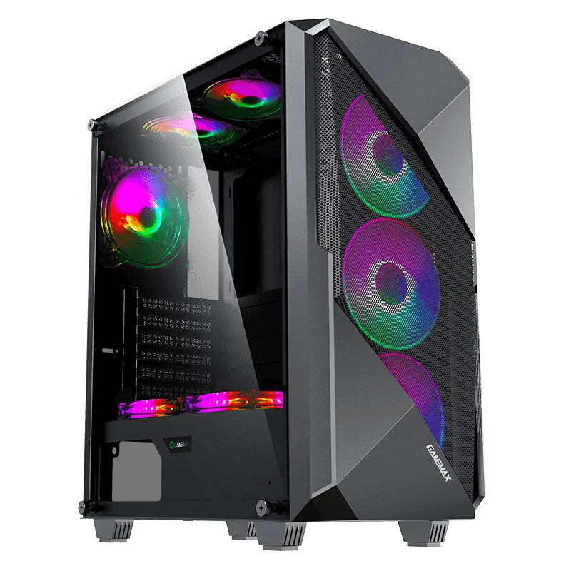 Корпус GameMax Revolt Black без БЖ