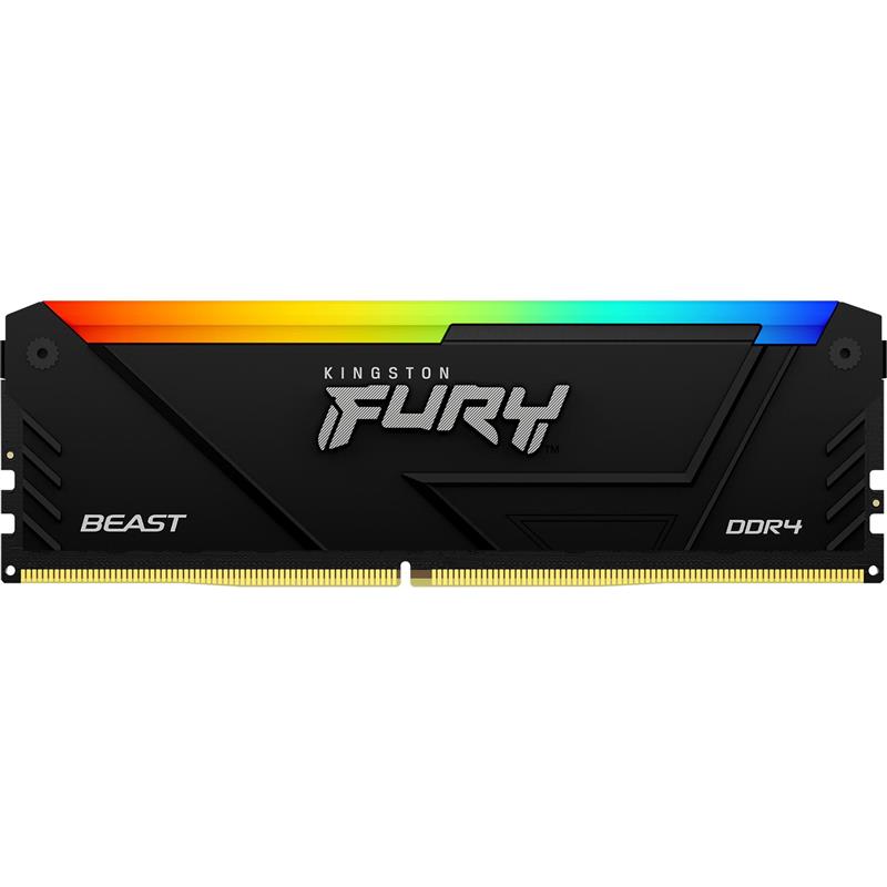 Модуль пам`яті DDR4 2x16GB/3200 Kingston Fury Beast RGB (KF432C16BB12AK2/32WP)