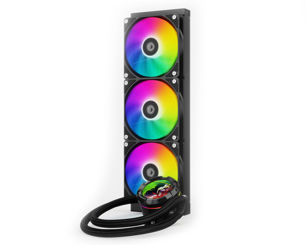 1702360-514929-02 Система водяного охолодження ID-Cooling Space LCD SL360 XE