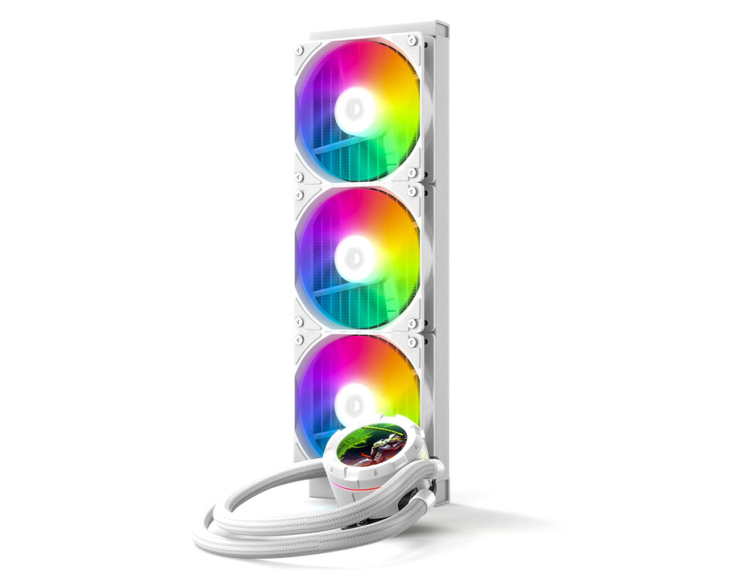 1702376-514930-02 Система водяного охолодження ID-Cooling Space LCD SL360 XE White