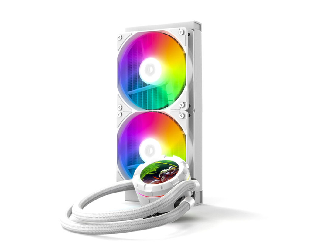1702399-514932-02 Система водяного охолодження ID-Cooling Space LCD SL240 XE White