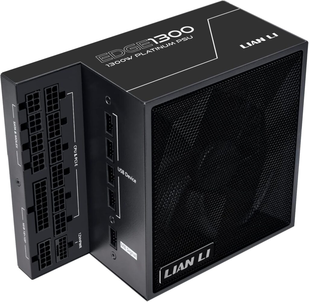 Блок живлення Lian Li Edge 1300W 80 Plus Platinum Black (G9P.EG1300.BE00.EU)