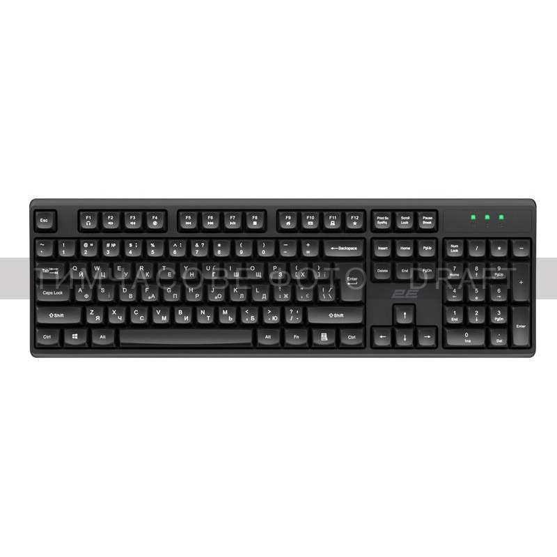 Клавіатура 2E KS131 Black (2E-KS131UB_UA)