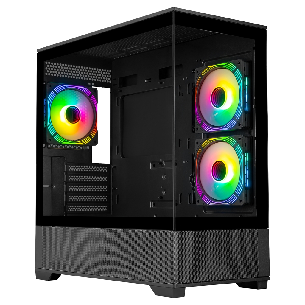 Корпус Prologix Axon GM-03AB Glass Black