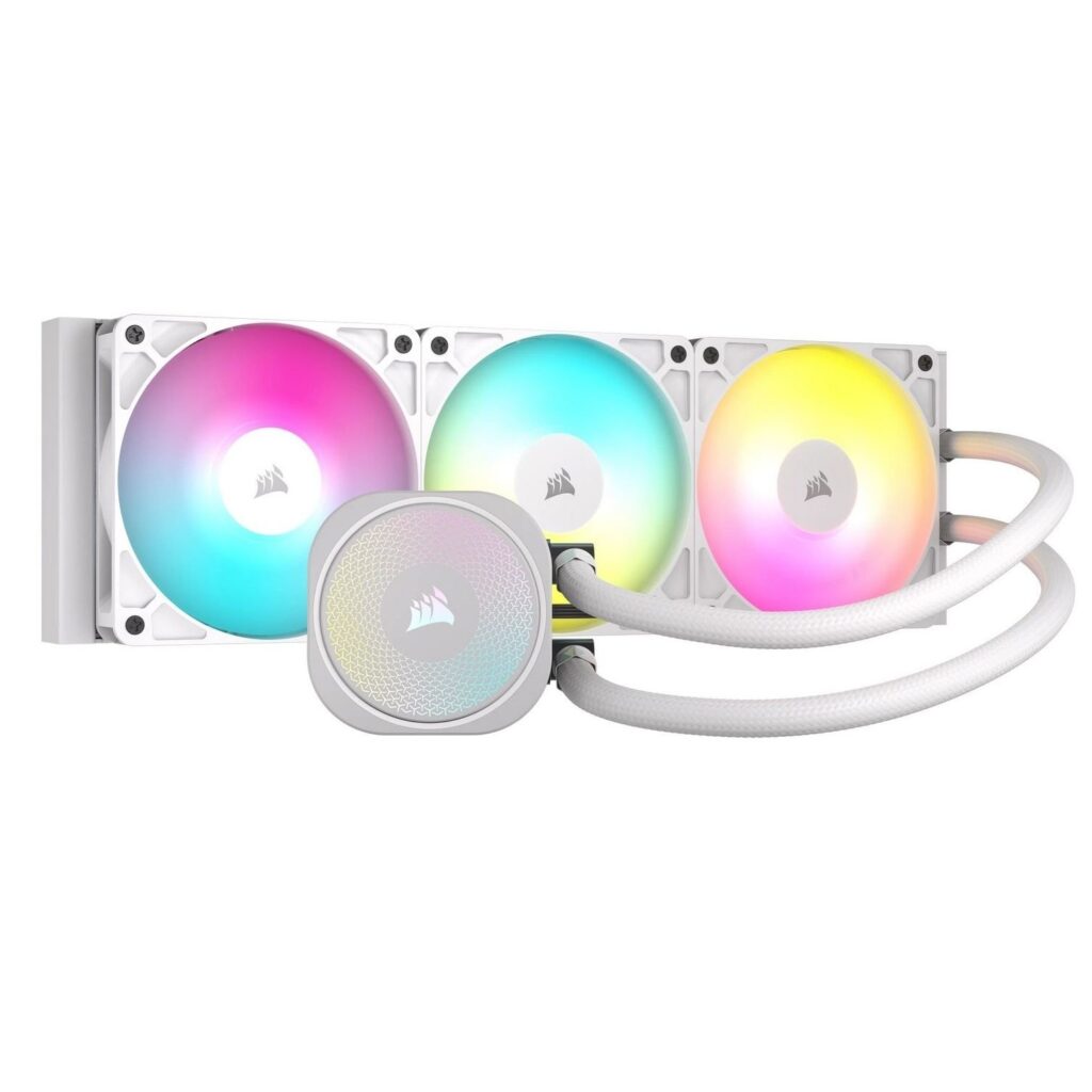 Система водяного охолодження Corsair Nautilus 360 RS ARGB White (CW-9060095-WW)