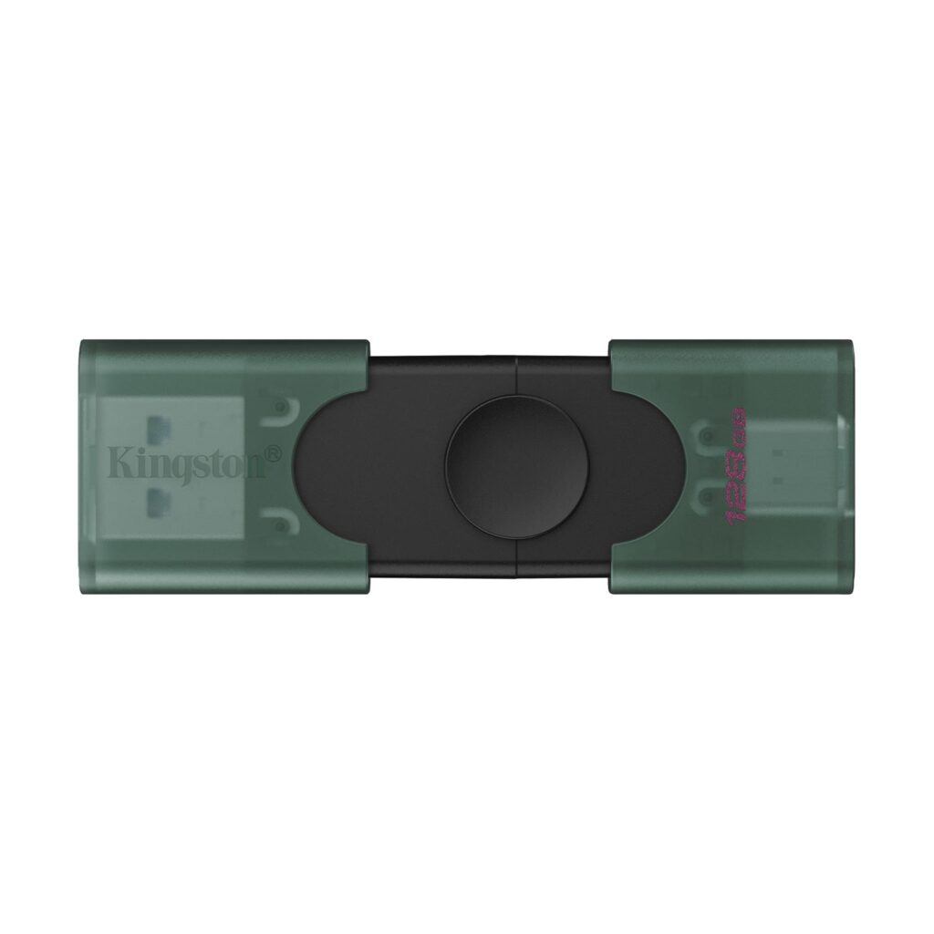 Флеш-накопичувач USB3.2 128GB Type-C Kingston DataTraveler Duo Green (DTDEG2/128GB)