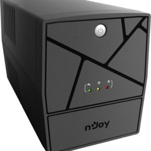 Джерело безперебійного живлення NJOY Keen 1000 (UPLI-LI100KU-CG01B), Lin.int., AVR, 4 x евро, USB, пластик