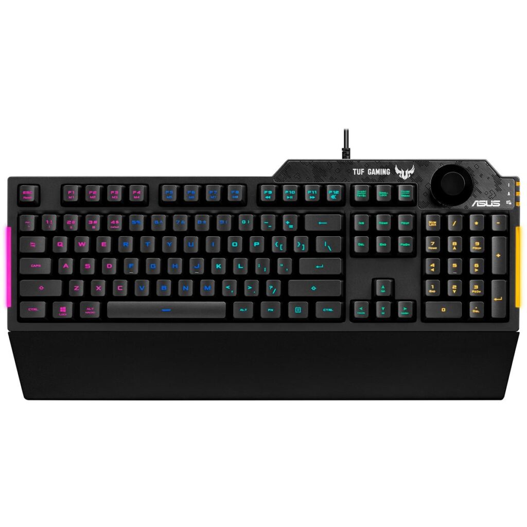 Klaviatura-Asus-TUF-Gaming-K1-USB-Black-UKR-90MP01-5-32gk Клавіатура Asus TUF Gaming K1 USB Black UKR (90MP01X0-BKMA00)
