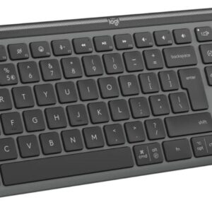Клавiатура бездротова Logitech Signature Slim K950 US Graphite USB (920-012465)
