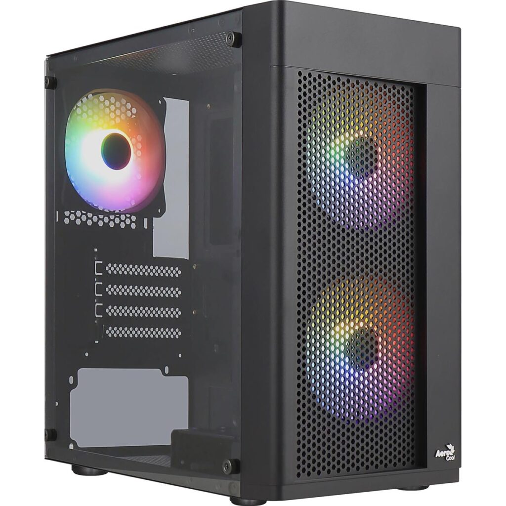 Korpus-AeroCool-Hexform-G-BK-v2-ACCS-PV38033-11-Bl-10-38kh Корпус AeroCool Hexform-G-BK-v2 (ACCS-PV38033.11) Black без БЖ