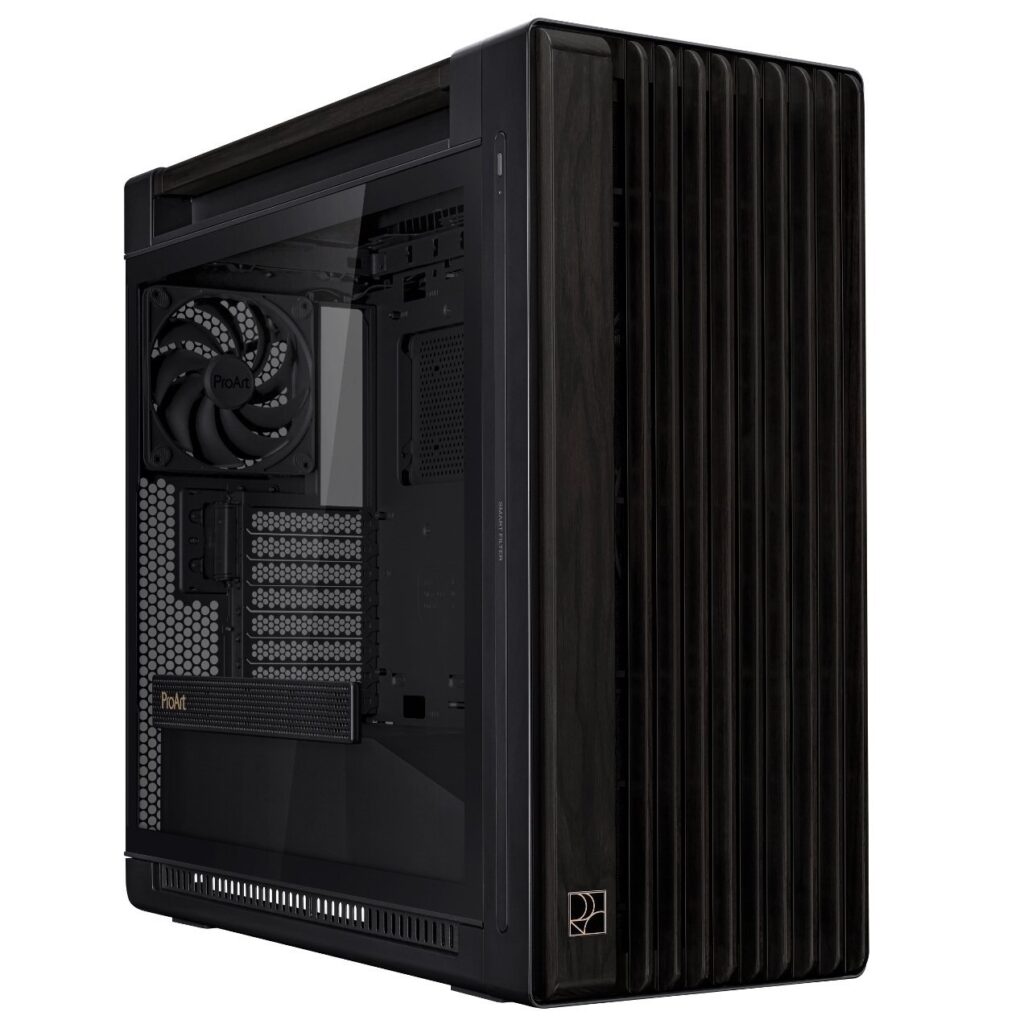 Корпус Asus ProArt PA602 Wood Edition Tempered Glass без БЖ (90DC00J0-B09010)