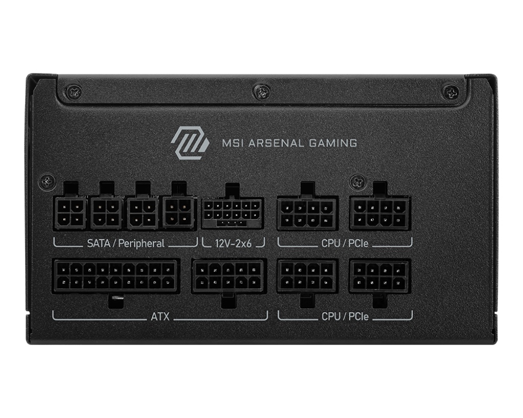 MAG-A850GLS-PCIE5-573444-2272479 Блок живлення MSI MAG A850GLS PCIE5 850W