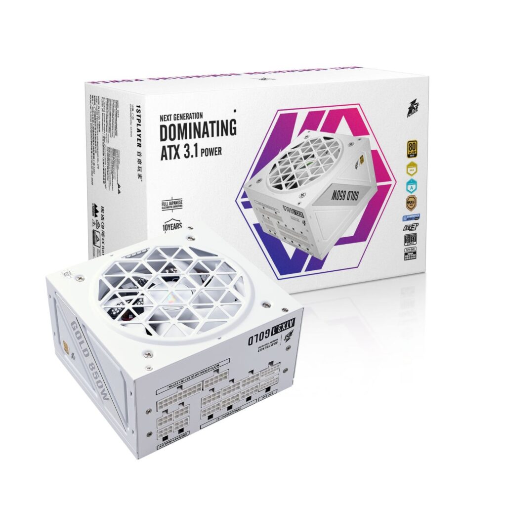 Блок живлення 1stPlayer HA-850BA4 White (NGDP-GLD-850-WH-EU) 850W