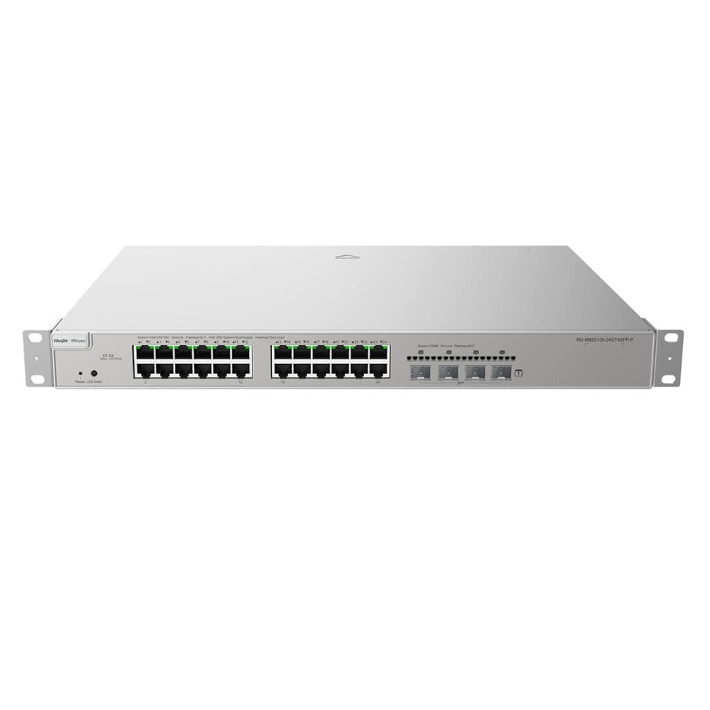 Комутатор Ruijie Reyee RG-NBS5100-24GT4SFP-P