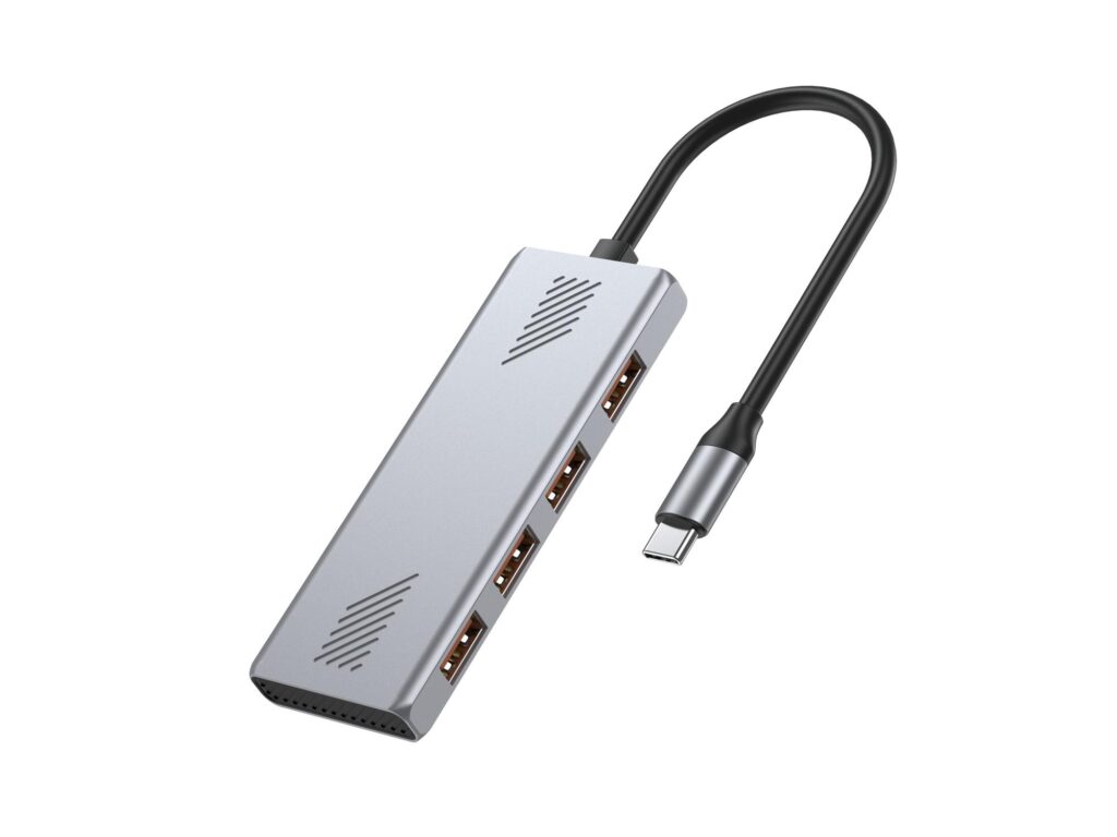 UHB-CM-U310-A4-01-598776-2413522 USB-хаб Gembird USB Type-C 4-в-1 (UHB-CM-U310-A4-01)