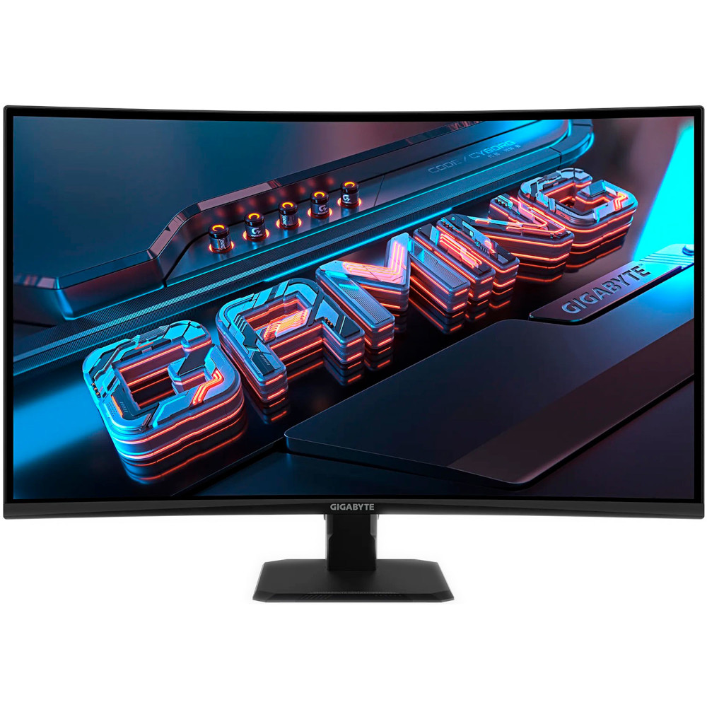 iгровий монiтор 31.5" VA 1500R 180Hz 1ms QHD (2560 x 1440) 2xHDMI(2.0) 1xDP(1.4) GS32QCA Gaming Monitor