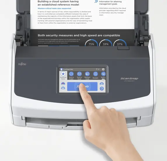 Fujitsu Документ-сканер A4 ScanSnap iX1600 - Зображення 3